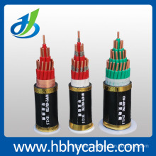 XLPE/PVC Insulated PVC/PE Sheath Copper Conductor Armoured Shielded Control Power Cable